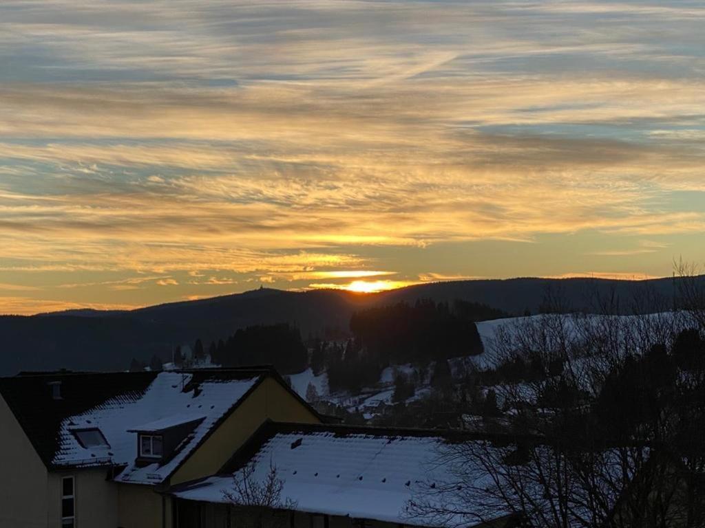 Ferienwohnung Auersbergblick Schönheide Exterior foto